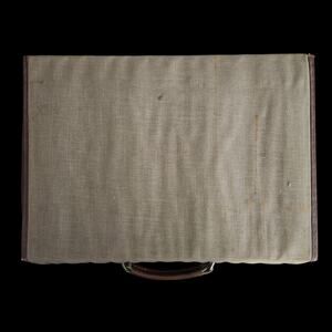 Vintage Cassette Tape Storage Case Holds 30 Service Mfg Co Portable USA